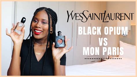 ysl opium vs ysl paris